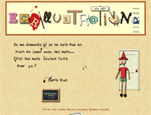 Tablet Screenshot of ecrillustrations.net